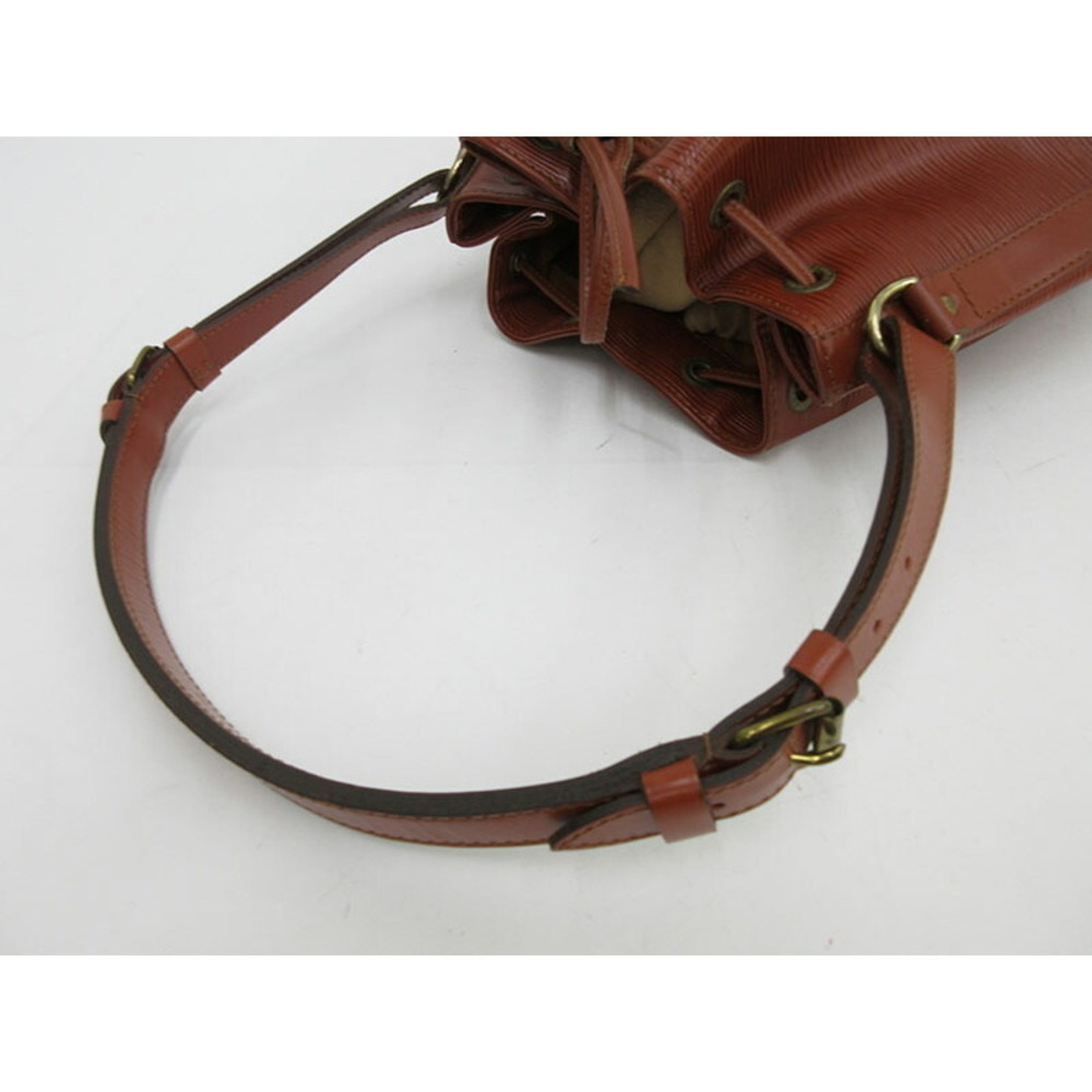 LOUIS VUITTON Epi Petit Noe Drawstring Shoulder Bag Kenya Brown - Picture 6 of 11